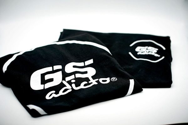 Camiseta negra serigrafiada GS Adictos
